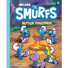 (영문도서) We Are the Smurfs: Better Together! Hardcover, Amulet Books