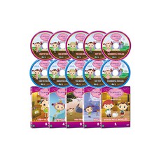 [DVD] 프래니의 마법 구두 10종세트 [5DVD+5CD] [FRANNY`S FEET]