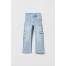 [국내배송] 자라 ZARA 키즈 스트레치핏 카고 진 657792