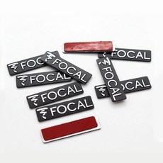 포칼 엠블럼 미니 스티커 FOCAL 오디오 스피커 스티커, 1개