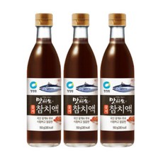 청정원 맛선생 꽃게 참치액, 950g, 3개