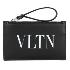 [발렌티노] VLTN 로고 지퍼 카드지갑 2Y2P0540 LVN 0NI