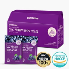 (3+1)NFC착즙 국산 포도즙 100ml x 30포 1박스, 3L, 30개