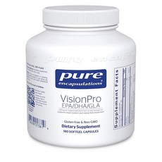 Pure Encapsulations 퓨어 인캡슐레이션 비전프로 VisionPro 180소프트젤, 1개, 180개