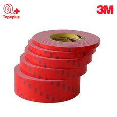 3M 5068W 초강력 흰색 아크릴폼 양면테이프 8미터, 10mm, 1개