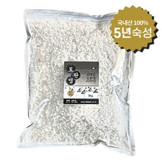 명품 소금 김막동 토판염 5년숙성 굵은입자 3kg(지퍼백), 3kg, 1개