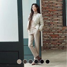 [지오다노] 410908 브러시드 슬림핏 슬랙스