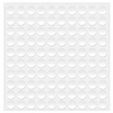 유유성안 충격방지패드 실리콘쿠션, 1개
