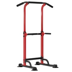 Need 가정용 철봉 치닝디핑 홈트레이닝 운동기구, red