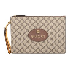 구찌 20FW 남성 네오 빈티지 GG 수프림 파우치(BEIGE) 베이지 473956 K9GOT 8861