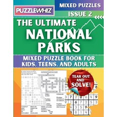 (영문도서) The Ultimate National Parks Mixed Puzzle Book for Kids Teens and Adults: 16 T... Paperback, Puzzlewhiz, English, 9798868909269