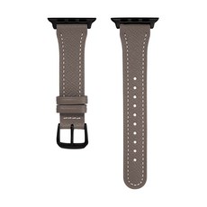 로이드 [애플워치 호환 38 40mm] 웜토프 프리미엄 블랙커넥터 가죽스트랩 LL2S21601PBY, 대표이미지