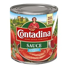 Contadina 콘타디나 천연 씨쏠트 로마 스타일 토마토 소스 통조림 8 온스 (12 개입), 1개