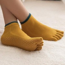 필라테스 양말 봄 다섯 손가락 요가 미끄럼 방지 전문 트램펄린 초보자 실내 쿠션 도톰한