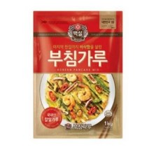 백설유기농부침가루