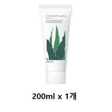 청미정 약알칼리성 클렌징폼, 200ml, 1개