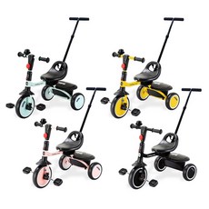 ZOKO TRIKE 접이식 유아 세발 자전거 세트 (밀대) 어린이 아기 유아용 폴딩, 민트