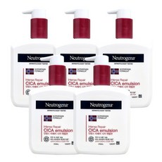  뉴트로지나 인텐스 리페어 시카 에멀젼 310ml 5개, [단일상품] 