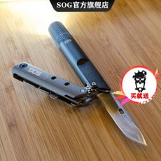 미국 소그 SOG 다기능 나이프 Q2 아웃도어 장비 접이식 나이프 휴대용 미니 방어 칼 야생 생존 군칼 스트