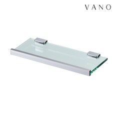 VA-201TD 유리일자선반 투명 USL-201TD 바노테크 300 400 500 VA201TD 욕실선반, 400mm, 1개
