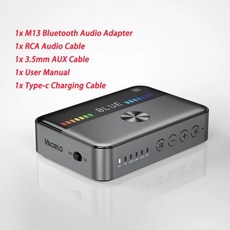 5.3 블루투스 리시버 NFC 블루투스 어댑터 Aux 동축 섬유 HiFi 블루투스 송신기 DAC 변환기 U 디스크 재생 3.5mm, 01 01 CHINA, 없음, 2) Silver, 1개