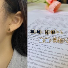 네잎클로버귀걸이