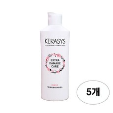 케라시스 엑스트라 데미지 린스 컨디셔너 여행용, 5개, 180ml