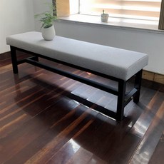 베드벤치 의류상점 긴의자 소파스툴 패브릭아트 시착용 신발신는의자 휴식 스트라이프의자 락카 길죽한 의자침대 벤치의자, T01-100cm*40cm넓이 *45cm높은 의자 표면