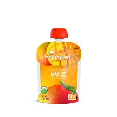Happy Baby 클리어리 크래프티드 어린이 스무디 99g, 망고(Mango), 1개