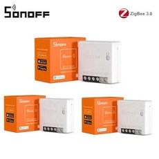 스마트스위치 구글 SONOFF 음성 미니 알렉사 제어 ZBMINI eWelink 작동 와이파이 홈과 R2 지그비 ZBMINI-L2, 8)ZBMINI 3PCS