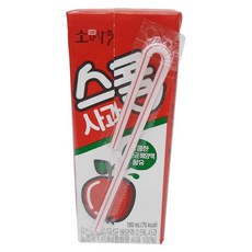 스콜(사과) 180ML/소와나무, 1개, 180ml