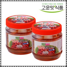 고운맛식품/육회양념소스1kg-2개, 2개, 1kg