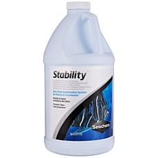 Seachem Stability Fish Tank Stabilizer - For Fresh Seachem Stability 어항 안정제 - 민물 및 해양 수족관용 16.9 Fl, 1개
