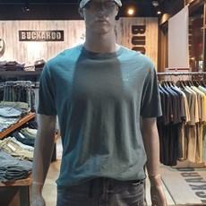 [버커루 특가전] BUCKAROO[다신없을득템기회]버커루 진 공용 슬럽 피그먼트다잉 가슴 BKR 스몰로고 깔끔한 무지 컬러 반팔 티셔츠 리뷰후기