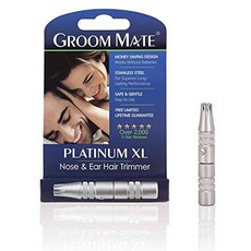 Groom Mate Platinum XL Nose & Ear Hair Trimmer 신랑 메이트 플/9449773, 상세내용참조