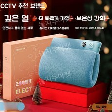 충전식 손난로 핫팩 휴대용 대용량 양면발열 전자핫팩 충전식손난로, F. 블루丨프리미엄 모델