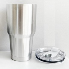 호구몰 대용량 900ml 차량용 스테인레스 진공 텀블러 보온/보냉 밀폐형 30온스, 텀블러+기본 뚜껑