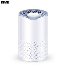 DFMEI 스마트 테이블 공기청정기 휴대용 미니 헤파 먼지 냄새 UV 자외선 제거, 업그레이드