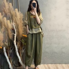 여성반바지투피스