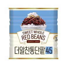 빙수팥 통단팥 3kg (대두식품/중국), 1개