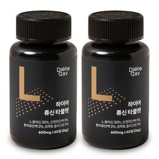 디에트데이 x 뉴트럴플랜 하이어 류신 타블렛 WPI+산양유단백질+ISP L-로이신 근육단백질 보충제, 60정, 2개