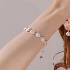 14k18k종교천주교성모마리아납작볼팔찌