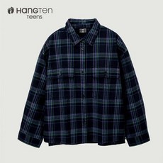 행텐주니어틴즈 ##균일가 특가상품## 여아 체크 코튼 셔츠 14390-120-801-25 동수원점