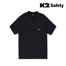 K2 Safety TS-2201 (BK) 반팔티셔츠 단체복 근무복 워크웨어 여름유니폼 - k2유니폼