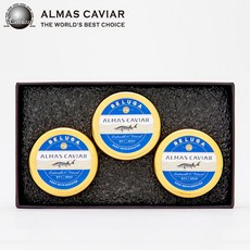 [알마스캐비아] 벨루가 선물세트(15g x 3), 3개