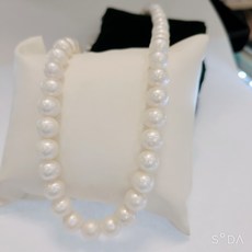 10mm진주목걸이