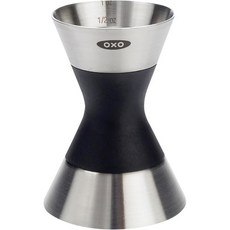 OXO SteeL Double Jigger 칵테일 계량 지거 양쪽 더블