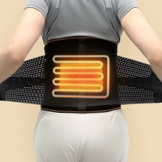 원더라이프 터보 쑥 찜질벨트 원적외선 허리 복부 무선 온열 찜질기 복대 배 충전식 찜질팩 전기 온열기, 1개