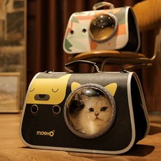 고양이 이동 가방 애견 이동장 캐리어 접이식 포대기 산책, 40*26*26CM, 옵션5, 1개