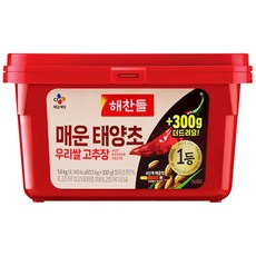 해찬들 우리쌀로만든 매운 태양초고추장, 1.8kg, 2개